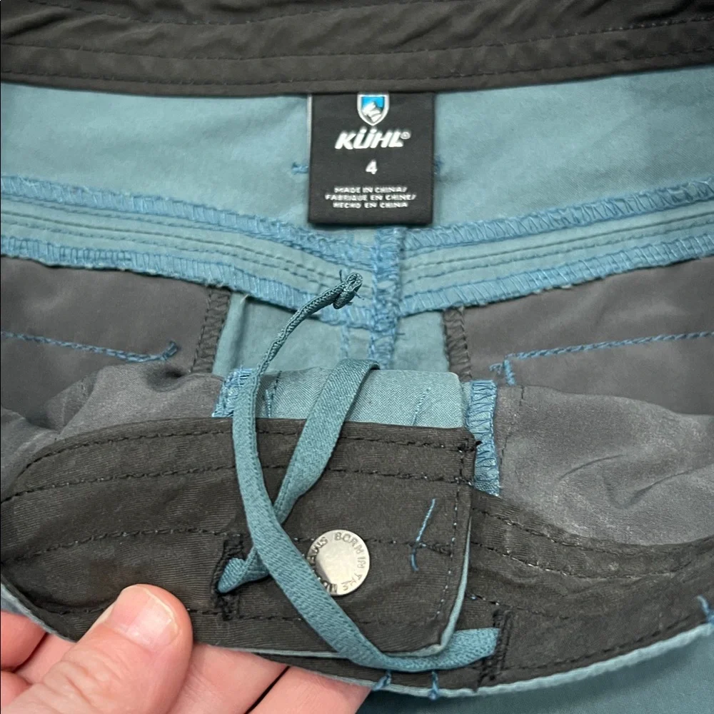 Kuhl Spire Shorts Hiking Shorts in Blue Size 4 - Picture 3 of 13